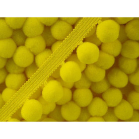 Pom Pom Trim PA40 - YELOW