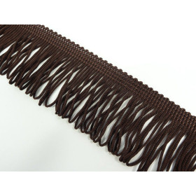 Chainette Fringe - BROWN
