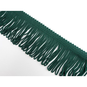 Chainette Fringe - BOTTLE GREEN