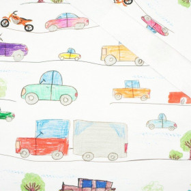 VEHICLES / white - looped knit 