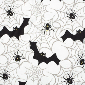 HALLOWEEN / B-00 white - single jersey with elastane TE210