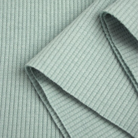 D-174 MODERN MINT - Ribbed knit fabric
