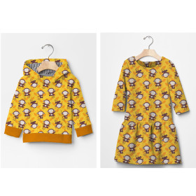 MONKEY GROVE / banana - looped knit 