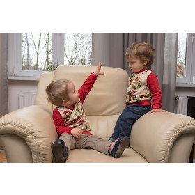 WILD WEST ANIMALS - Viscose jersey WE210