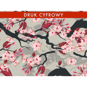 CHERRY BLOSSOM - single jersey with elastane TE210