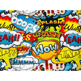 COMIC BOOK - single jersey with elastane TE210