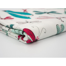 DRAGONFLIES - Viscose jersey WE210