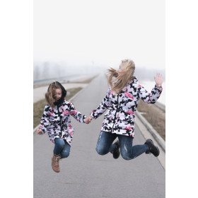 CAMOUFLAGE FLAMINGOS - softshell