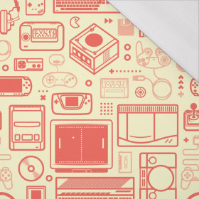 GAMES (retro) / vanilla - single jersey with elastane 