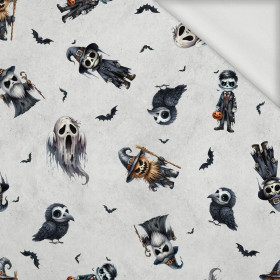 Cute Halloween wz. 1 - looped knit fabric