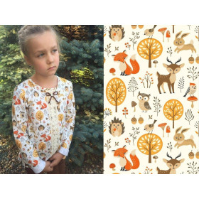 IN THE FORREST - Viscose jersey WE210