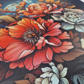 BOUQUET OF FLOWERS WZ.5 (46 cm x 50 cm) - thick pressed leatherette