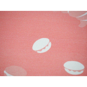 Paris Breakfast ( J'adore Paris) / peach - looped knit 