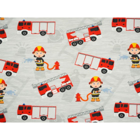 FIRE BRIGADE / ladder - Viscose jersey WE210