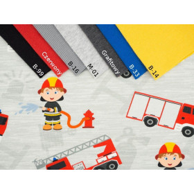 FIRE BRIGADE / ladder - Viscose jersey WE210