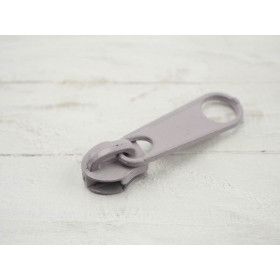 Slider for zipper tape 5mm  light grey- 336