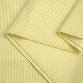 D-173 YELLOW - Ribbed knit fabric