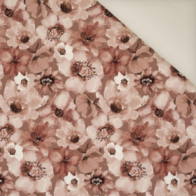 FLOWERS wz.1 / Mocha Mousse - Upholstery velour 