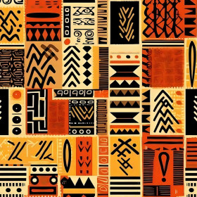 AROUND THE WORLD wz.7 - looped knit fabric