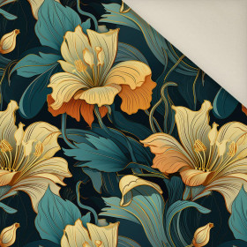 AUTUMN FLOWERS WZ.12- Upholstery velour 