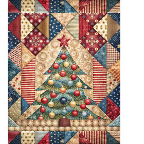 BATIK WZ.4 - panel (140cm x 180cm) - Cotton woven fabric
