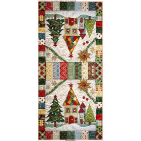 PILLOW 45X45 - BATIK 5 - Upholstery velour - sewing set