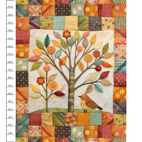 BATIK WZ.7 - panel (140cm x 180cm) - Waterproof woven fabric