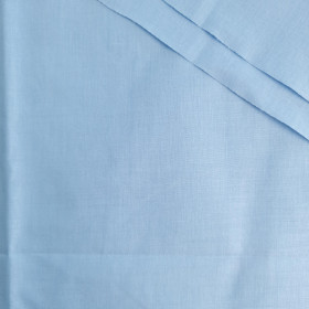 BABY BLUE - Cotton woven fabric
