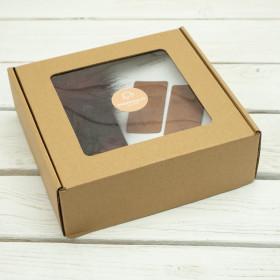 MAROON / fox - Cap and loop creative sewing set