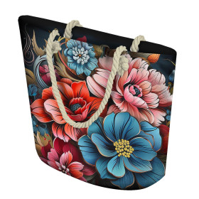 BOUQUET OF FLOWERS WZ.1 - panel (75cm x 80cm) Waterproof woven fabric