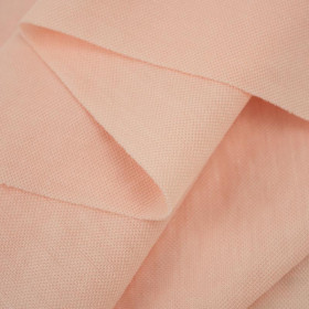 PEACH - Viscose knit fabric lacoste type 170g