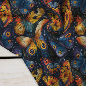 Butterfly & Flowers wz.7 - Crepe