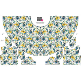 KID'S DRESS "MIA" - Butterfly & Flowers wz.8 - sewing set