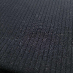 Ribbed Knit HARMONIA 4x2 - BLACK  (D-16)