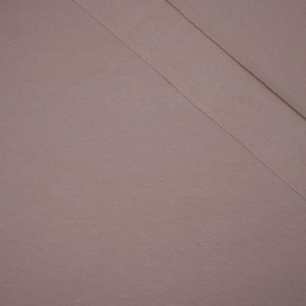 CAFE LATTE - looped knitwear with elastan 