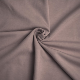 CAFE LATTE - looped knitwear with elastan 