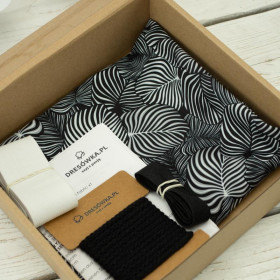 Women’s boardshorts - ZEBRA LEAVES - sewing set