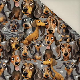 DOGS PAT. 1- Upholstery velour 