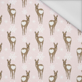 WINTER ROE DEER PAT. 2 (WINTER) - Waterproof woven fabric