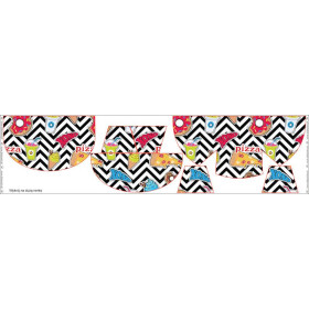 HIP BAG - FAST FOOD / Choice of sizes