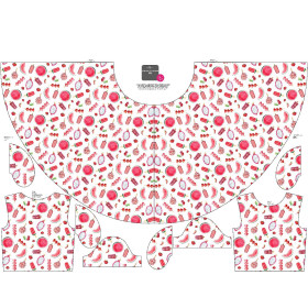 KID'S DRESS "MIA" - WATERMELON SUGAR - sewing set