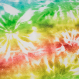 BATIK pat. 1 / rainbow - looped knit fabric
