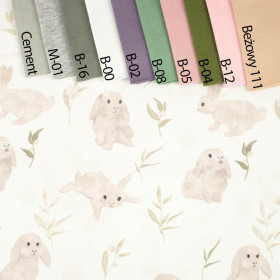 BEIGE BUNNIES (PASTEL BUNNIES)