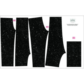 CHILDREN'S SOFTSHELL TROUSERS (YETI) - CONCRETE / black - sewing set