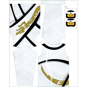 LONGSLEEVE - WHITE NINJA - sewing set