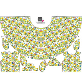 KID'S DRESS "MIA" - LADYBIRDS IN THE MEADOW (IN THE MEADOW) - sewing set