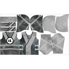 BLACK NINJA HOODIE (ALEX) - sewing set