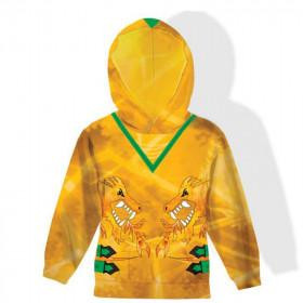 GOLDEN NINJA HODDIE "ALEX" (98/104) - looped knit fabric 