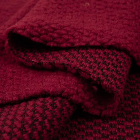 MAROON - sweater knitwear boucle type