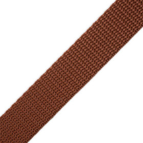 Webbing tape - BROWN / Choice of sizes